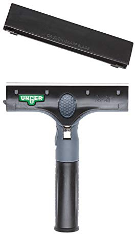 Unger ErgoTec Ninja Schaber 15 cm Fensterschaber Glasschaber Oberflächenschaber Fensterklinge Glasklinge Oberflächenklinge Glasmesser Fenstermesser