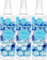 Fabulosa, Antibacterial Spray and Wear Dry Washing Fabric Clothes Freshener Spray Pack, Blue, 250ml, Fresh Breeze (Pack of 3)