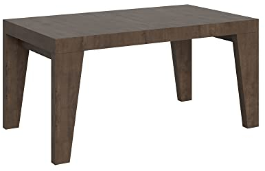 Itamoby, Tisch Naxy, ausziehbar, Nussbaum, 90 x 160 cm, verlängert, 264 cm