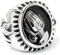 Schmuck-Checker Betende Hände mit Rosenkranz & Friedenstauben auf Christlichem Ring Edelstahl Biker-Schmuck Herren Geschenk (60 (19,1 mm Ø))