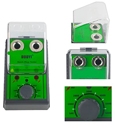 Tester per tutti i tipi di candele accensione tester della candela 500-6000rpm Analizzatore del tester della candela regolabile della frequenza di lavoro 220V