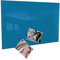 Magnettafel Magnetwand (verschiedene Größen und Farben) inklusive 10 Magnete - Made in Germany (60 x 90 cm, blau)