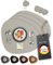 Lederfabrik Garnier® Tischsets Abwaschbar 4er-Set – Nachhaltig, Stabil & rutschfest – Edles recyceltes Leder, Made in Germany (Modern, Beige)