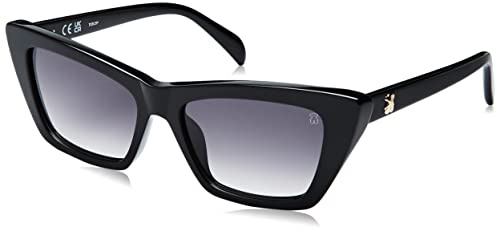 TOUS STOB45V Brille, Shiny Black, 54 für Damen, schwarz (Shiny Black), 52