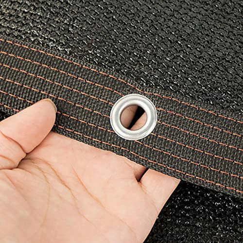 Voile Ombrage 6x4 éTanche Filet Ombrage Serre Voile D Ombrage 2x3 Filet D'Ombrage Rideau pour Pergola Noir,6x8m