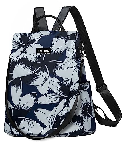 Fmeida Backpack Womens Anti Theft Travel Rucksack Shoulder Bag Ladies Handbag