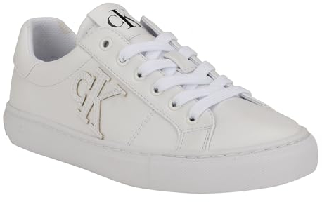 Calvin Klein Damen Calysse Sneaker, weiß, 39 EU