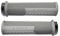 Peaty's Monarch Grips Fahrradgriffe - Knurl Fahrrad Lenkergriffe, Fahrradgriffe Ergonomisch für Komfort, Fahrrad und MTB Griffe, Fahrradlenker Griffe für Mountainbike - Dünn 30-32 mm, Grau