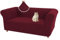 HonunGron Stretch Chesterfield Sofabezug 1 2 3 Sitzer, Couchbezug für Wohnzimmer, Spandex Jacquard Sofa Überwürfe rutschfest Sofa Überzug Waschbare Sofabezug für Haustiere (2 Sitzer,Wein Rot)