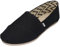 TOMS Damen Espadrilles - Alpargata Wide 10020781 - Black Heritage, Größe:42 EU