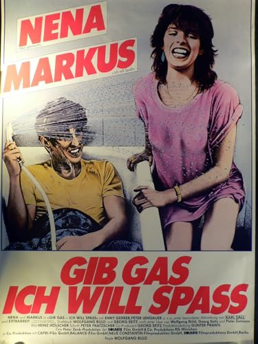 Gib Gas ich will Spaß - Nena - Markus Mörl - Filmposter A1 84x60cm gerollt