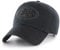 '47 NFL San Francisco 49ers Clean Up Unisex-Baseballkappe, Verstellbarer Riemenverschluss, Einheitsgröße, Team Logo, Farbe Schwarz