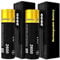 Aspire 2600mAh 20A Rechargeable Battery, Flat Top Design, High Performance, 3.7V Alkaline, Long Lasting, Vape Starter Kit, Pack of 2
