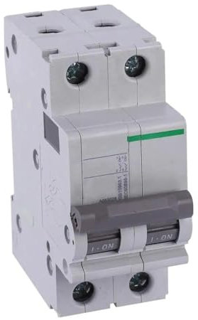HYRTEFBN Disjoncteur OSMC32N-D20A/2P OSMC32N2D20 Disjoncteur OSMC32N, 2P, Courbe D, 20A, 400V, ICN=6kA, M5