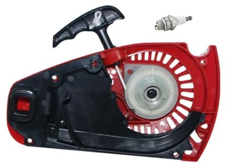 AOIUU For motosega cinese da 25 cc, 26 cc, 2500 e 2600, mini motosega con impugnatura superiore, for Zenoah G2500, STIGA, adatta for avviamento a strappo, universale.