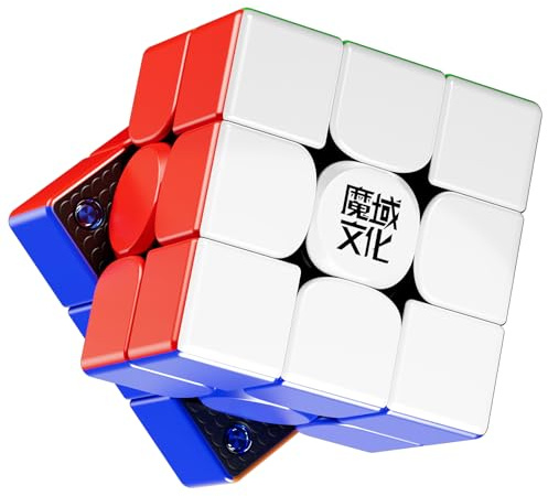 Moyu Weilong V11 SE 2025 Ball-core UV Coated Speed Cube 3x3 Stickerless Puzzle Cube Professional MagLev Magnetic Master Cube(Maglev Ball Core Black Internal Version)