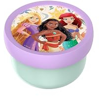 Mepal - Obstbox Campus - Snackbox für Kinder - Spülmaschinen- und mikrowellenfest - BPA-frei - 300 ml - Princess power