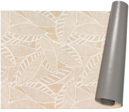 ANRO Küchenläufer Teppich Läufer Flur Küchenteppich rutschfest Küchenmatte PVC abwaschbar Flurläufer pflegeleicht Flora 100 x 67 cm