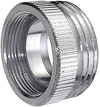 Cornat chrom Überg.-Stück M22/1IGx3/4 Zoll AG, TEC386303 M22 x 1 Innengewinde x 3/4 Zoll Aussengewinde, Chrom