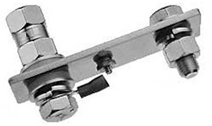 FIRESTIK SS124 Crimp-on Edelstahl Flach Universal-Halterung