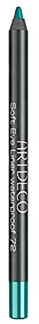 ARTDECO Soft Eyeliner Waterproof - Cremiger Kajalstift wasserfest, langanhaltender Eye Liner mit hoher Deckkraft - 1 x 1,2 g