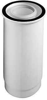 Conduit ubbink condensation gaz/fioul pptl/pvc telescopique blanc 80/125