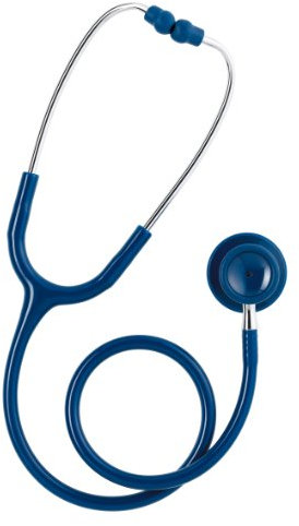 SPENGLER Dual Pulse, Stéthoscope d’Auscultation Générale, Double Pavillon, Léger, Bonnes Performances Acoustiques, Polyvalent (Marine)
