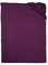 Kinzler C-10031/14 Baumwoll-Satin Spannbettlaken Uni 100x200 cm, Pflaume