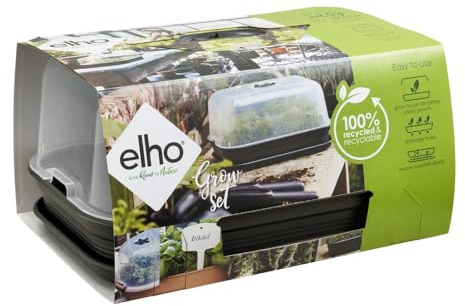 elho Green Basics anzucht Set allin1 Restyle - Schwarz/Living Schwarz