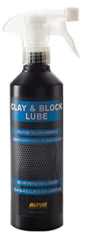 Altur Clay & Block Lube, 3 in 1 pulitore, decontaminante e lubrificante per carrozzeria, 500 ml