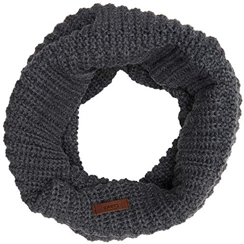 Barts Herren Macky Col Schal, Grau (DARK HEATHER 0019), One size (Herstellergröße: UNI)