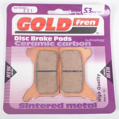 Platte Bremse Gold Fren Motorrad Husaberg 650 FS E Supermoto 2006-2008 Av Neu