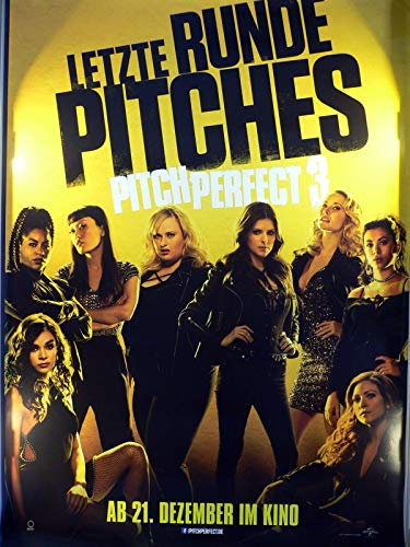 Pitch Perfect 3 - Letzte Runde Pitches - Teaser - Filmposter 120x80cm gerollt