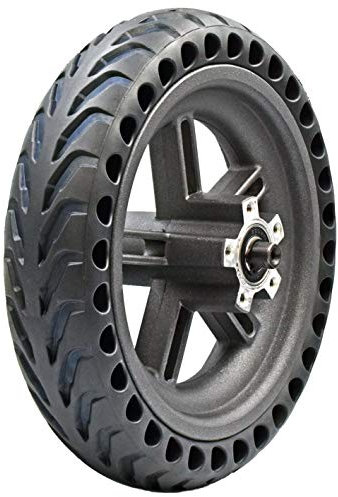 myBESTscooter - Hinterradfelge mit Vollgummirädern Für Xiaomi M365 1S Essential Elektroroller