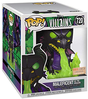 Funko Pop Disney Villains 720 Maleficent as The Dragon Glows in The Dark