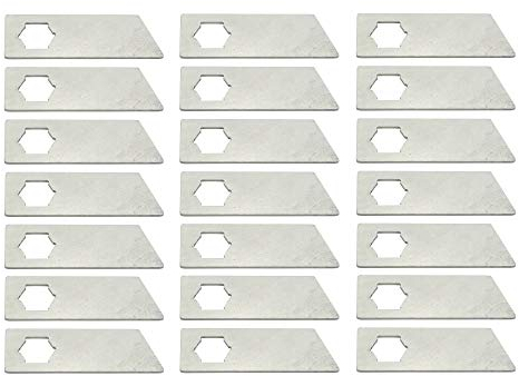 SECURA Jeu de lames (Kit de 21) compatible avec WOLF-Garten UV 4000 B 16CG5DMQ650 Scarificateur