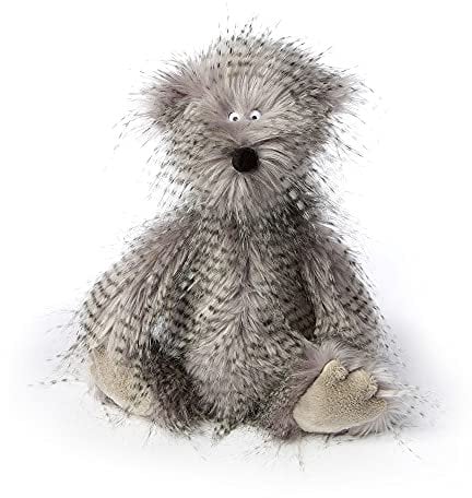 SIGIKID 39682 Ach Good Edition BeastsTown Bär für Mädchen Jungen und Erwachsene Kuscheltier empfohlen ab 3 Jahren Grau-Schwarz/Bär