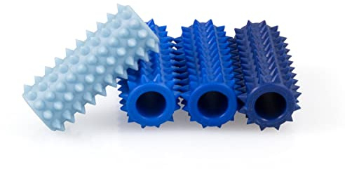 Ersatzrolle für AFH Dermo Massage Roller® | 4er Set | Blautöne