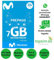 TopSim Tarjeta SIM/Micro/Nano de Prepago MOVISTAR 10 SALDO.Roaming Europa INCLUÍDO!