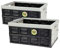 Spetebo Klappbox 2er Set 45 Liter schwarz grau - 53 x 39 cm - Universal Faltbox mit Tragegriffen - Klapp Falt Ausbewahrungs Transport Box Einkaufs Wäsche Korb recycelbar