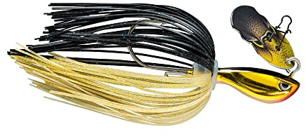 Rapala - Rep -V Fischerei Köder Piked Jig Cload Construction (Wismut) - Downing Frischwasserköder - Variable Schwimmtiefe - Größe 10 cm / 17g - Hergestellt in Estland - Gold