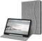 Fintie Hülle für Samsung Galaxy Tab S6 Lite 10.4 2024/2022/2020, Soft TPU Rückseite Gehäuse Schutzhülle mit S Pen Halter und Dokumentschlitze, Grau
