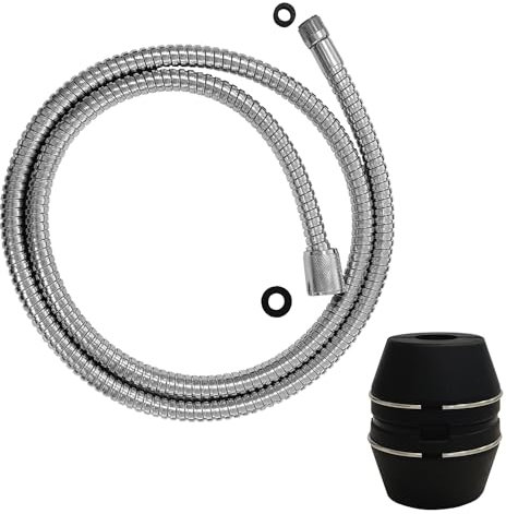 Boule à gravité et 150cm tuyau de robinet Flexible pour robinet de cuisine extensible poids du tuyau pour un robinet de rinçage à vaisselle extractible Sanlingo