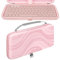 TOCCOOL Keyboard Travel Case, Hard Shell Protective Case Compatible with Logitech Pebble Keys 2 K380s/ Logitech K380 (Pink)