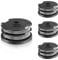 CHIHOLEN 4 Pièces Bobine Fil Coupe Bordure Compatible avec F016800351,Bobine de Remplacement Convient pour Bosch Art 24/27/30/24+/27+/30+/30-36 LI,AdvancedGrassCut36,Ø1,65mm-6,1m(4 Bobine)