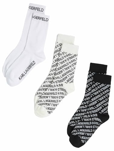 KARL LAGERFELD Damen K/Monogram Sock (3 Pack)