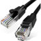 Cable de red - latiguillo RJ45 UTP Cat6 AWG26, 8 m, color negro, ideal para conexiones rápidas y estables en redes. *