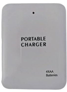 Tragbare Powerbank Hülle USB 4 AA Batterie Externe Hülle Smart Emergency Tool Kamera Kunststoff Ladegerät Aufbewahrung Akku D0J3 Boxen