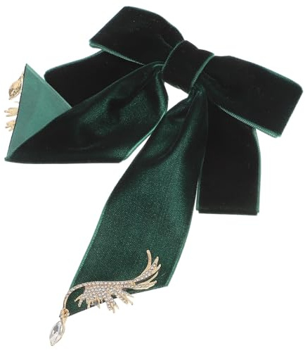 Angoily Broche Femme Nœud en Velours Simple et Élégante, Accessoire de Tenues Élégantes, Présent Bijoux Femme Raffiné et Polyvalent