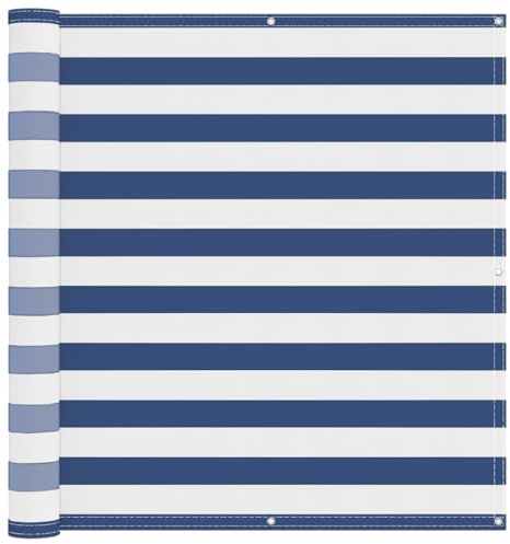 vidaXL Balkonsichtschutz 110 x 700 cm Oxford-Stoff Rechteckig